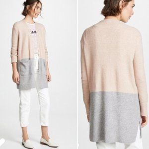Madewell Kent Cardigan Sweater in Colorblock - Size XS